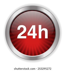 24 h icon