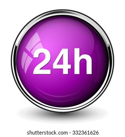 24 h icon