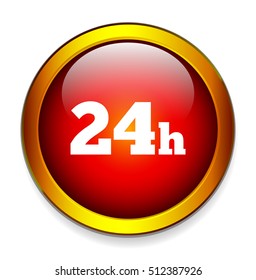 24 h icon