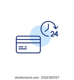 24 hour credit card support. Pixel perfect, editable stroke icon
