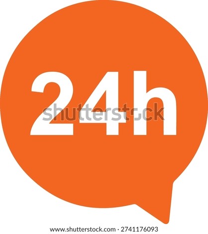 24 Hour Customer Support Icon