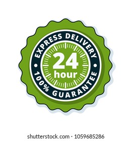 24 Hour Express Delivery illustration