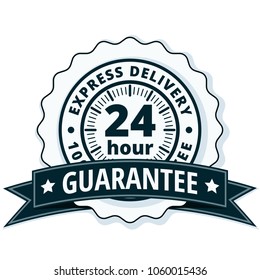 24 Hour Express Delivery illustration