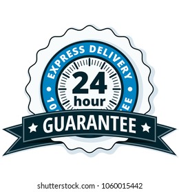 24 Hour Express Delivery illustration