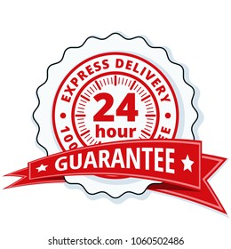 24 Hour Express Delivery illustration