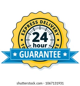 24 Hour Express Delivery illustration