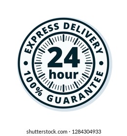 24 Hour Express Delivery illustration