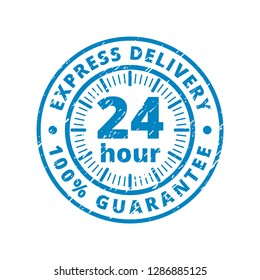 24 Hour Express Delivery illustration