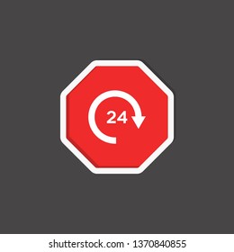 24 hour icon