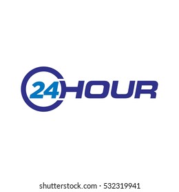24 hour logo