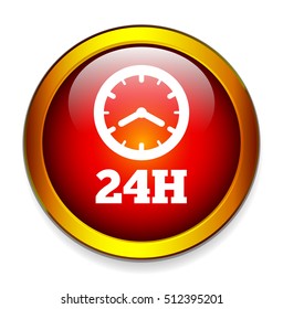 24 hour service button