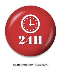 24 hour service button