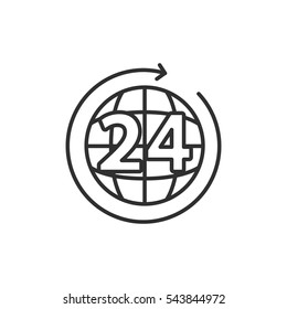 24 hour support worldwide