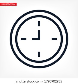 24 hours 10 eps bond icon design vector graphic