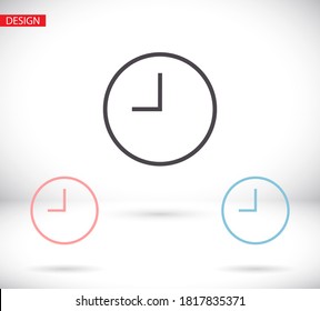 24 hours 10 eps bond icon design vector graphic