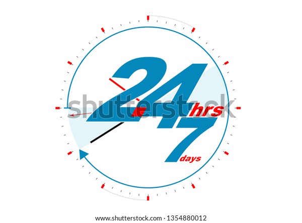 792 24x7 Stock Vectors, Images & Vector Art | Shutterstock