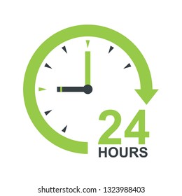 24 hours clock design