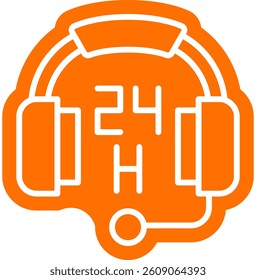 24 Hours Customer Service icon
