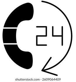 24 Hours Customer Service icon