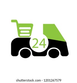 24 Hours Delivery Icon