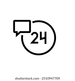 24 horas de atendimento ao cliente de suporte por e-mail