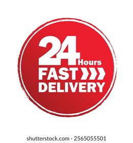 24 hours fast delivery tag design