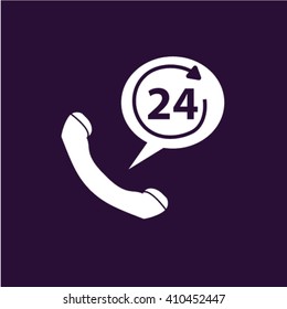 icono de 24 horas
