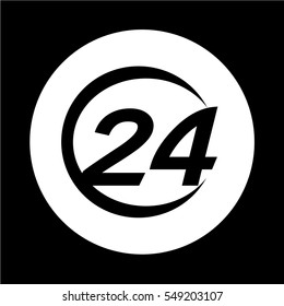 24 hours  icon