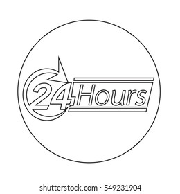 24 hours  icon
