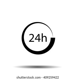 24 hours Icon Service and support around the clock