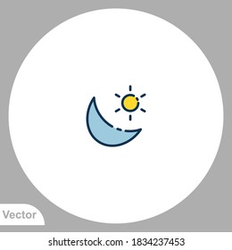 24 hours icon sign vector,Symbol, logo illustration for web and mobile
