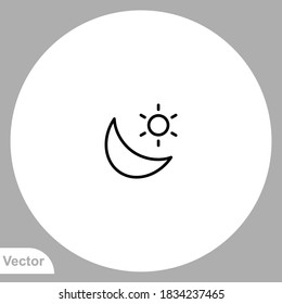 24 hours icon sign vector,Symbol, logo illustration for web and mobile