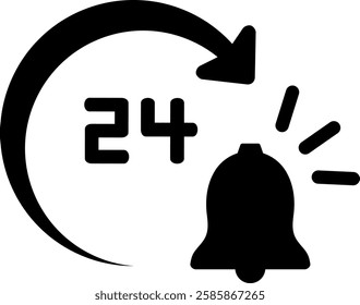 24 hours notification delivery time clock contact contact us customer service 6730