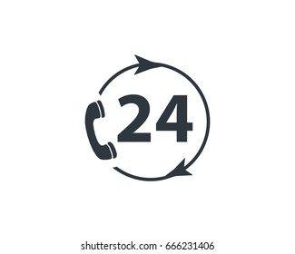 24 hours reception of calls