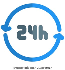 24 hours of services from the restaurant during the lockdown period