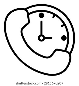 24 Hours Simple Vector Icon Collection