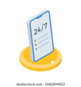 24 horas de servicio de Asistencia de diseño de Vector isométrico en estilo moderno