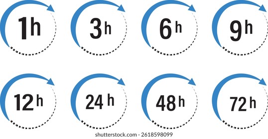 24 hours support vector icon. Editable Stroke Icon Collection. Support service. Vector Illustration
