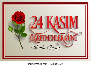24 November Teacher Day Rose