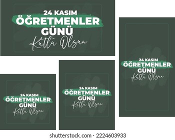 24 November Teachers Day 24 Kasım 