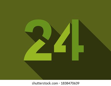 Color Number 24 Images Stock Photos Vectors Shutterstock