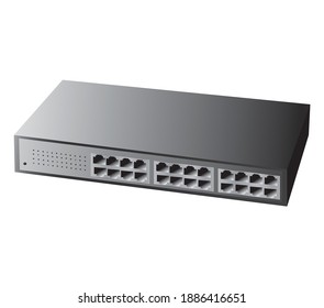 24 port gradient switch RJ45