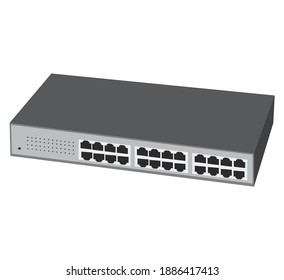 24 port switch commutator RJ45