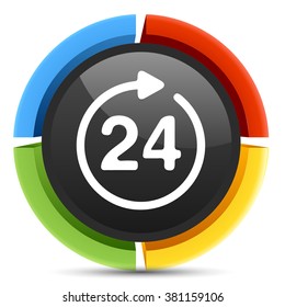 24 service icon