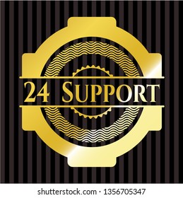 24 Support gold badge