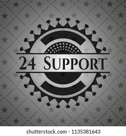 24 Support realistic dark emblem