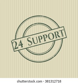 24 Support rubber grunge texture seal