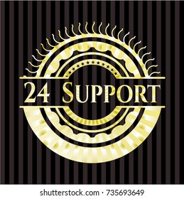 24 Support shiny emblem