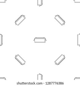 24 volt car battery icon. Outline illustration of 24 volt car battery vector icon for web design isolated on white background