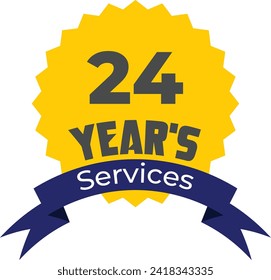 24 Year's of services providing
